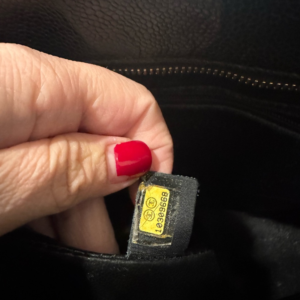 CHANEL Black Quilted Double C Shoulder Bag - Picture 10 of 13